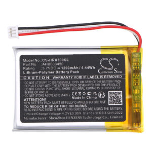Replacement Battery for HyperX Cloud III Wireless-Gaming Headset, Li-Polymer 1200mAh