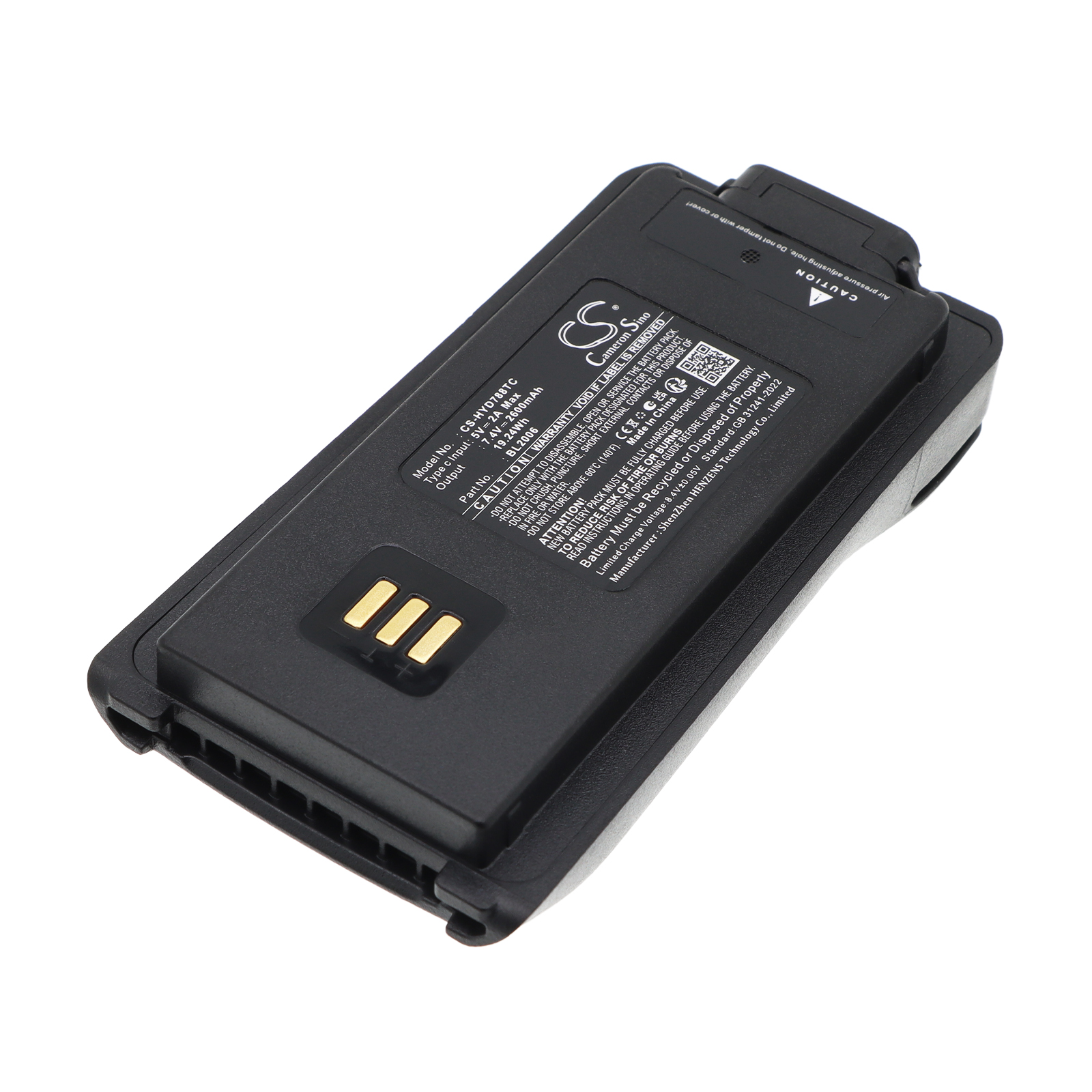 2600mAh Replacement Battery for BL2006, BL2006Li, BL2008, BL2503, BL3001, BL2503, BL3001 with Type-C Port Charger
