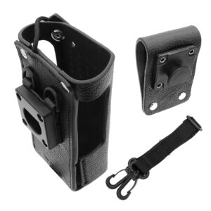 Leather Case for Motorola APX6000, APX7000