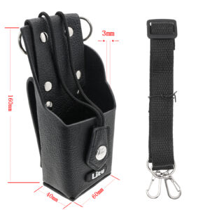 Hard Leather Carry Case Belt Loop for XTS3000 Radio