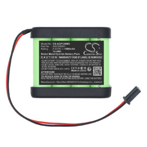 Replacement Battery for Ascor AP12, SEP11S, AP22, SEP21S, AP31P, syringe pum, ASCOR001, NiMH 1500mAh 9.6V