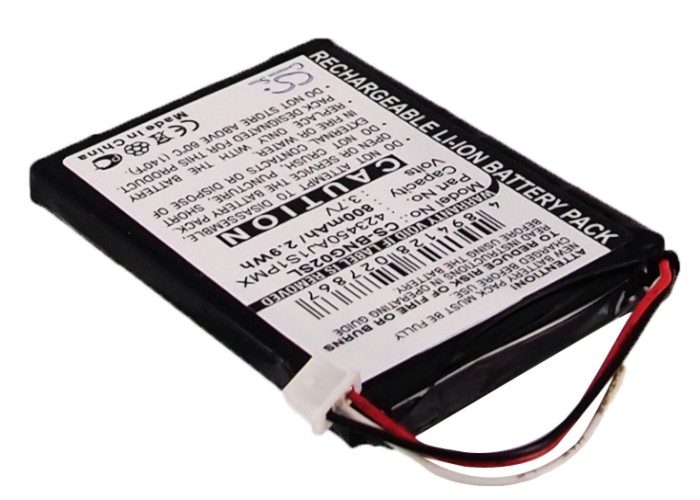 800 mAh for Blaupunkt 423450AJ1S1PMX