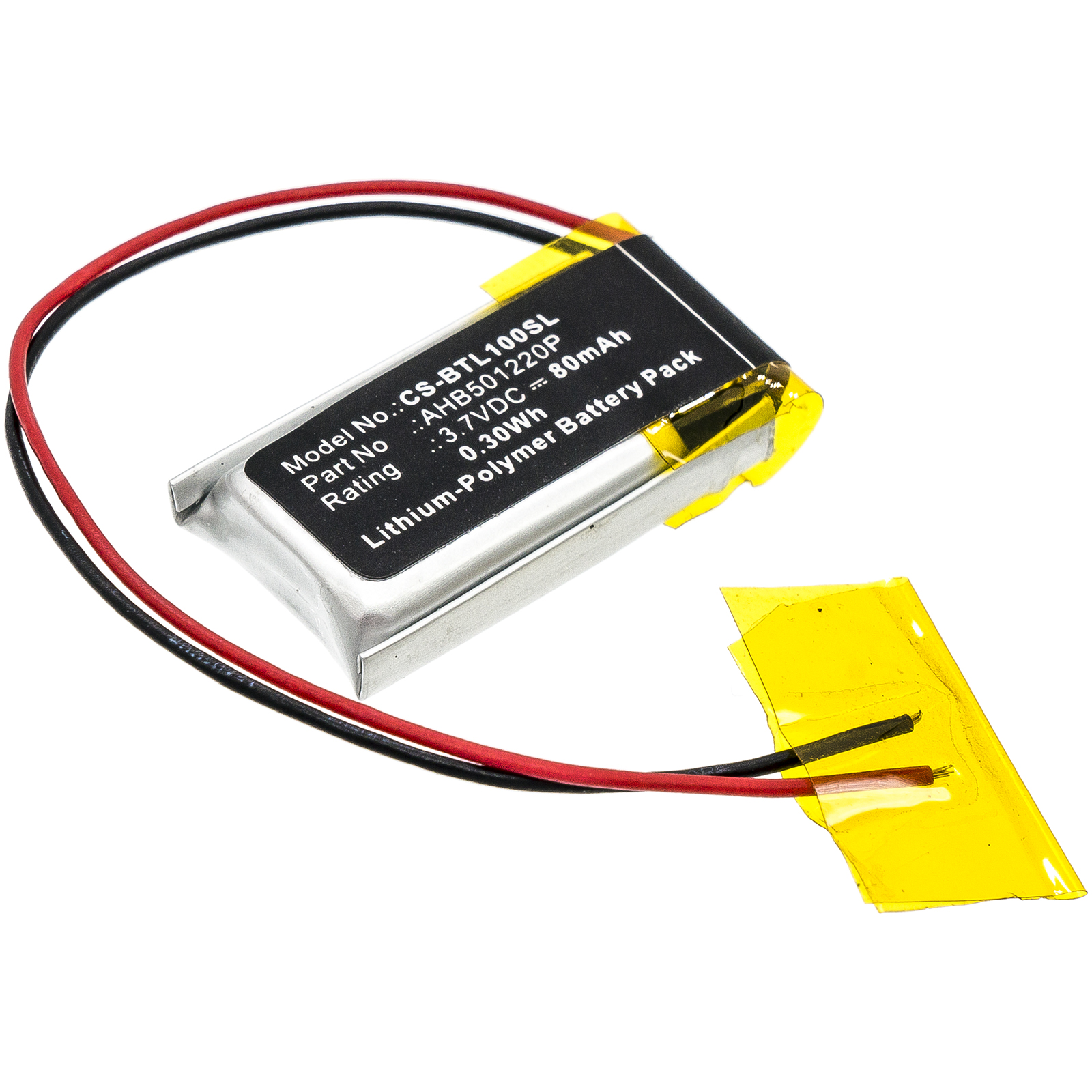 80 mAh for Bose AHB501220P