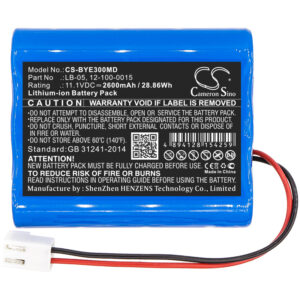 2600 mAh for Biolight BLT-E30