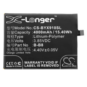 4000 mAh for BBK B-B8