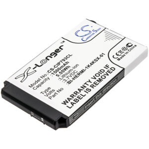 1500 mAh for Cisco BI-HERMI-1K4KSX-01