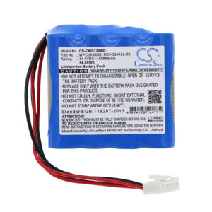 5200 mAh for CONTEC M05-32442L-05,WP-18650-14.4-4400,WP-18650-14.4-5200,WPC09-0092