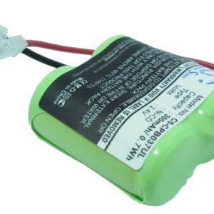 300 mAh for Universal 2/3AA x 2