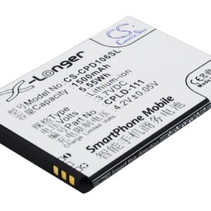 1500 mAh for Coolpad CPLD-106,CPLD-111