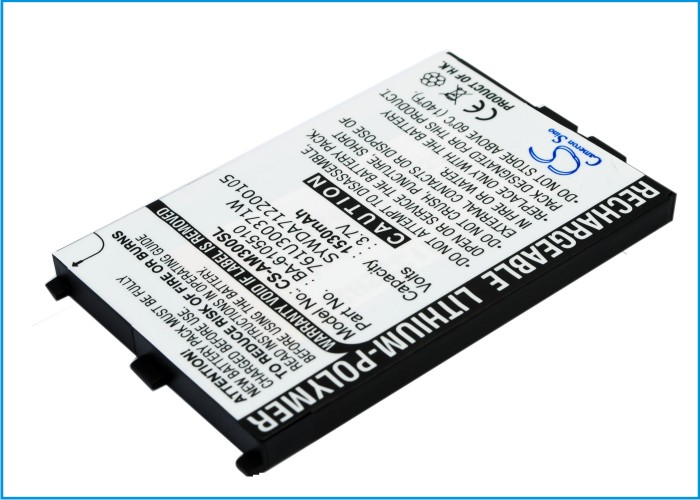 1530 mAh for Acer 761U300371W,BA-6105510,SYWDA712200105