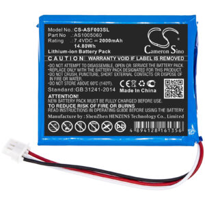 2000 mAh for ALPSAT AS1005060