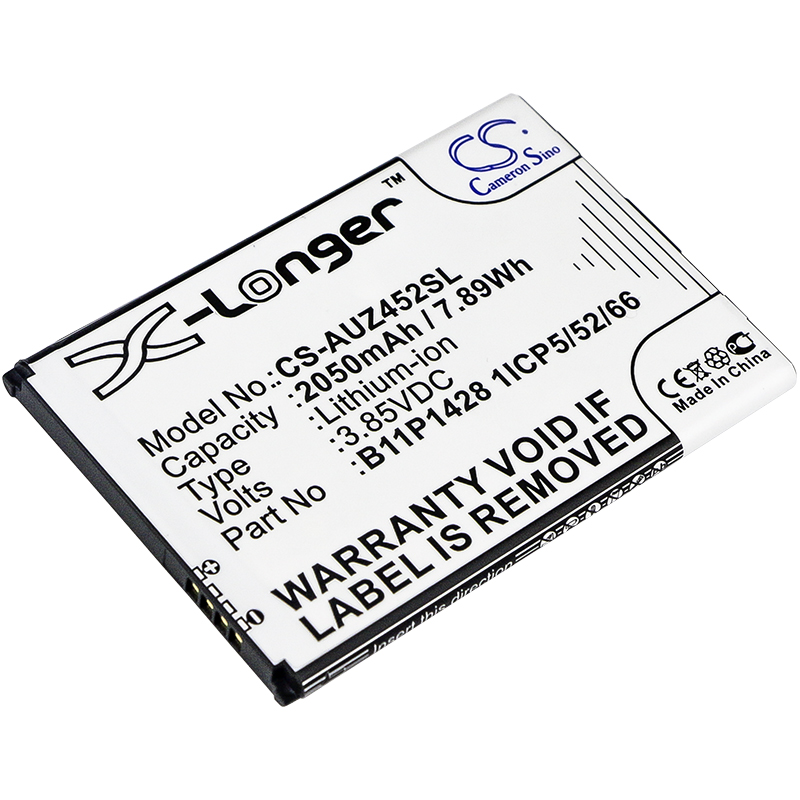 2050 mAh for Asus 0B200-01910000,0B200-01910200,B11P1428 1ICP5/52/66