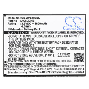 1600 mAh for Archos AC50DHE