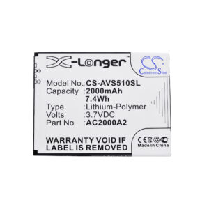 2000 mAh for Archos AC2000A2