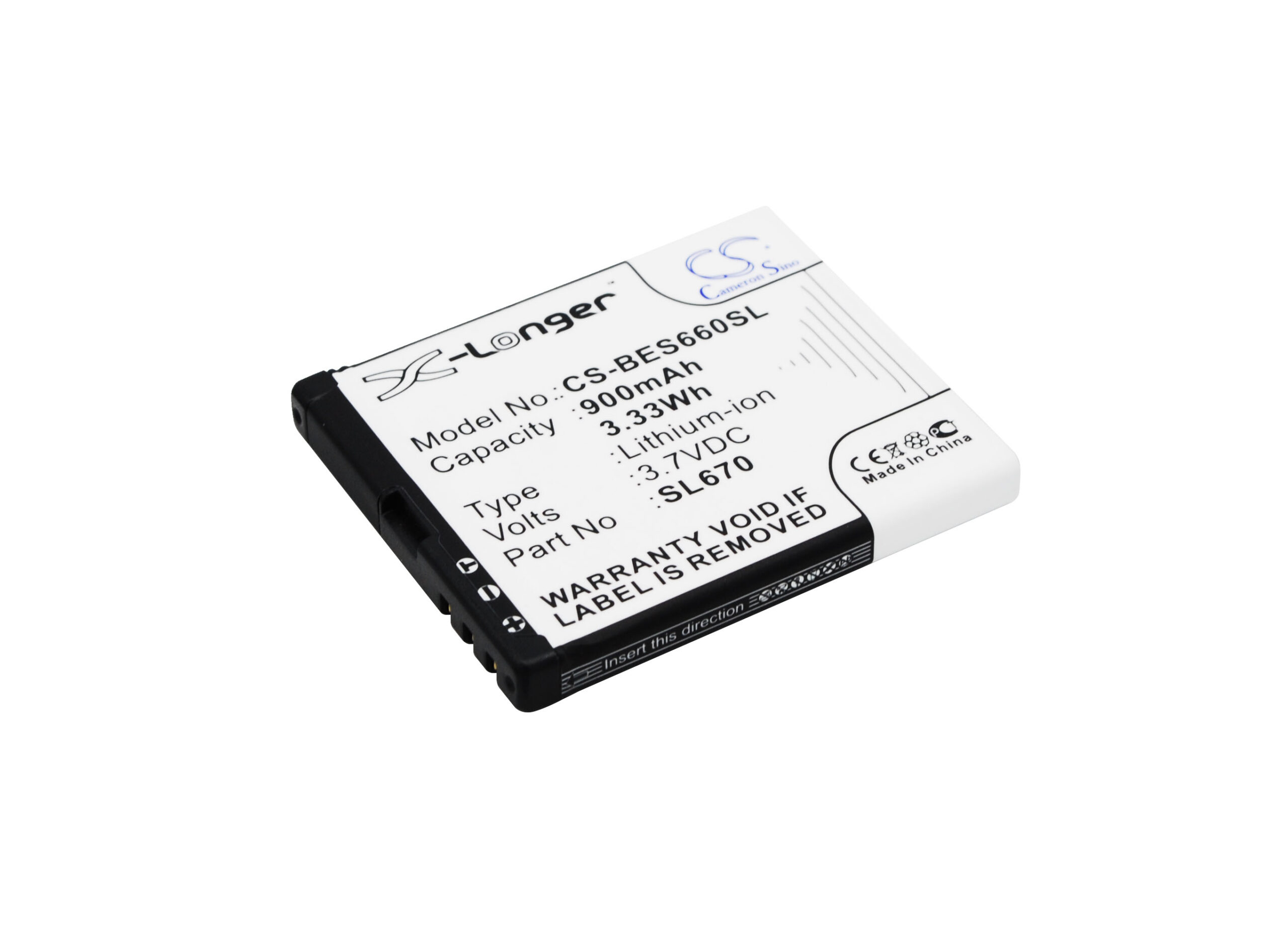 900 mAh for Bea-fon SL630/SL640,SL670