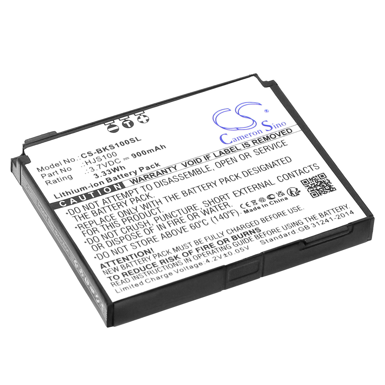 900 mAh for Becker 338937010208,HJS100