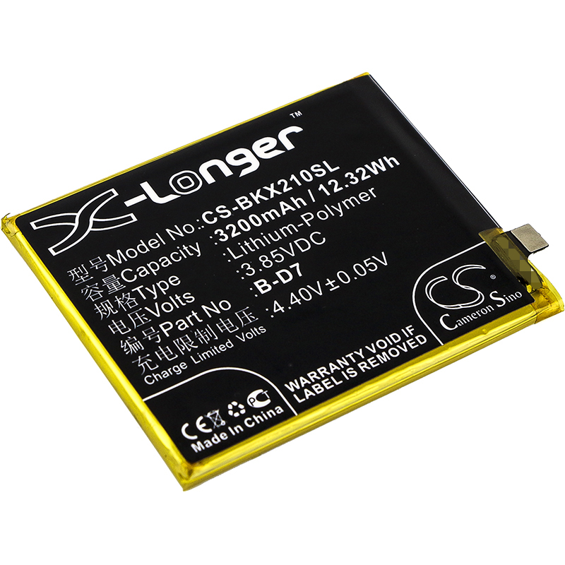 3200 mAh for BBK B-D7