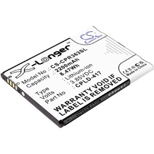 2200 mAh for Coolpad CPLD-417