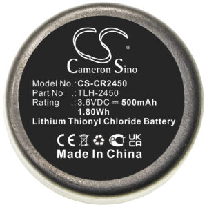 500 mAh for Testo TLH-2450