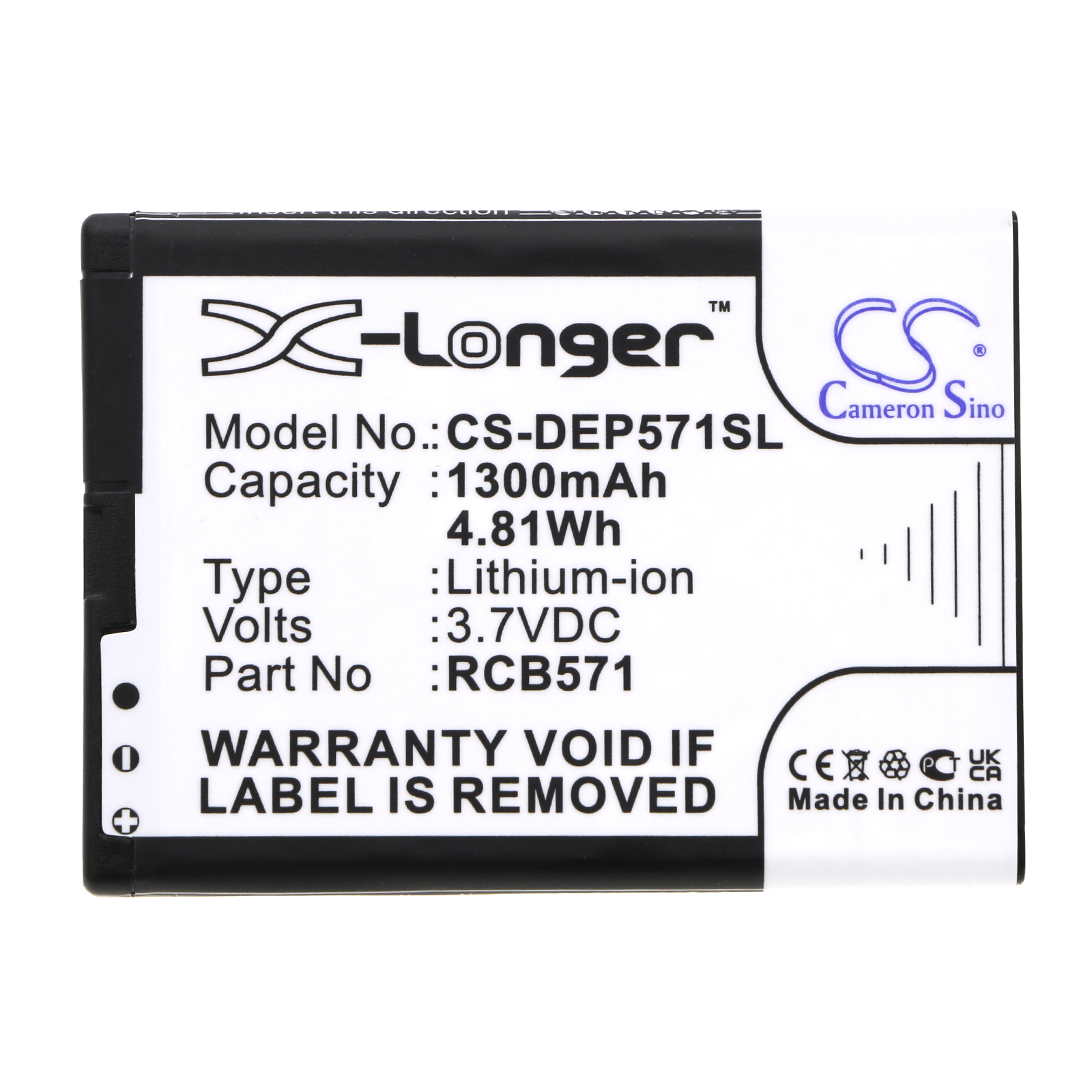 1300 mAh for Aligator A430,A600,A610,A620,A680