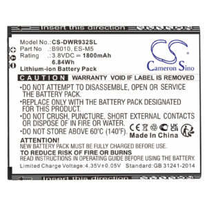 1800 mAh for D-Link B9010,ES-M5