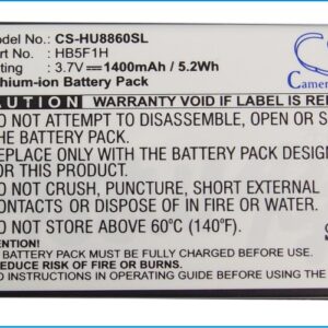 1400 mAh for Huawei HB5F1H,HF5F1H