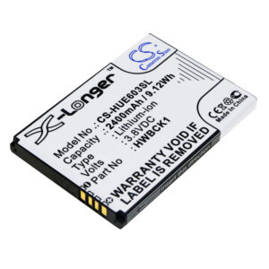 2400 mAh for Huawei HWBCK1
