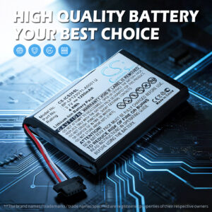 1250 mAh for Navman 541380530002,BP-LP1230/11-A0001 U