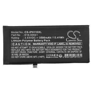 3500 mAh for Apple 616-00641