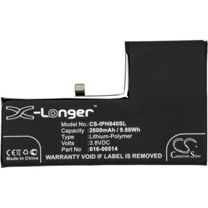 2600 mAh for Apple 616-00514
