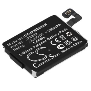 260 mAh for Apple A2345