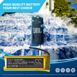 2600 mAh for JBL GSP982752 1S2P