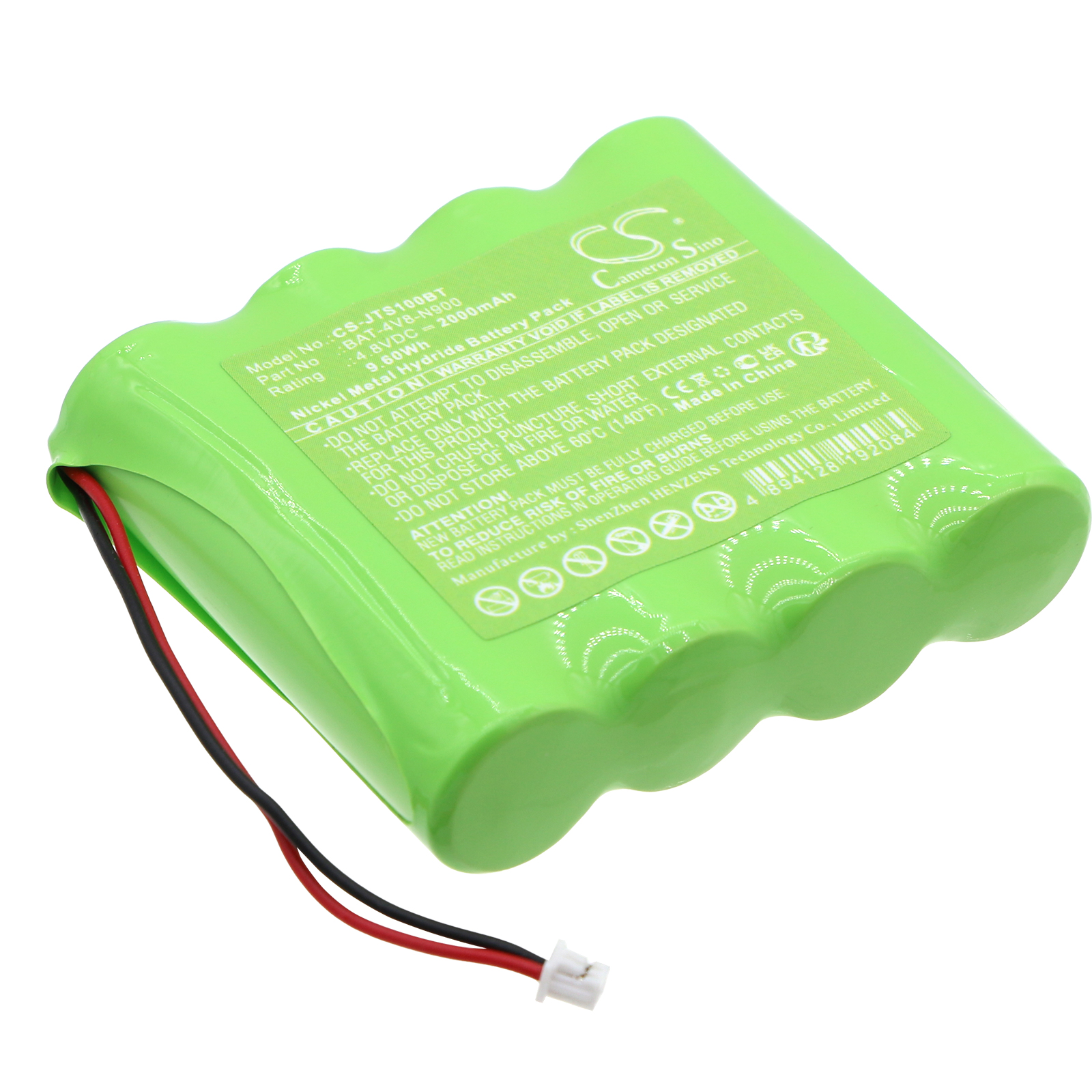 2000 mAh for Jablotron 0102-230,BAT-4V8-N900