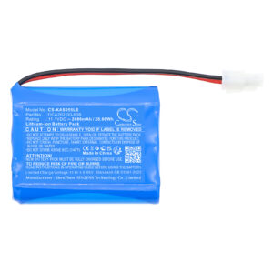 Replaces battery for Kaiser 100955, 100940, 317560, DCA202-00-03B, Li-ion, 2600mAh, 11.1V