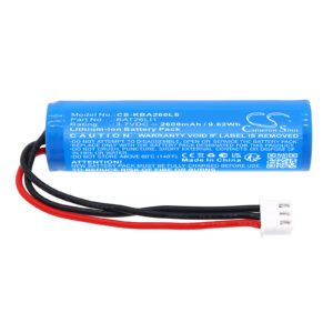 2600mAh Replacement Battery for Kosnic BAT26LI1 Emergency Modules & Self Test Modules