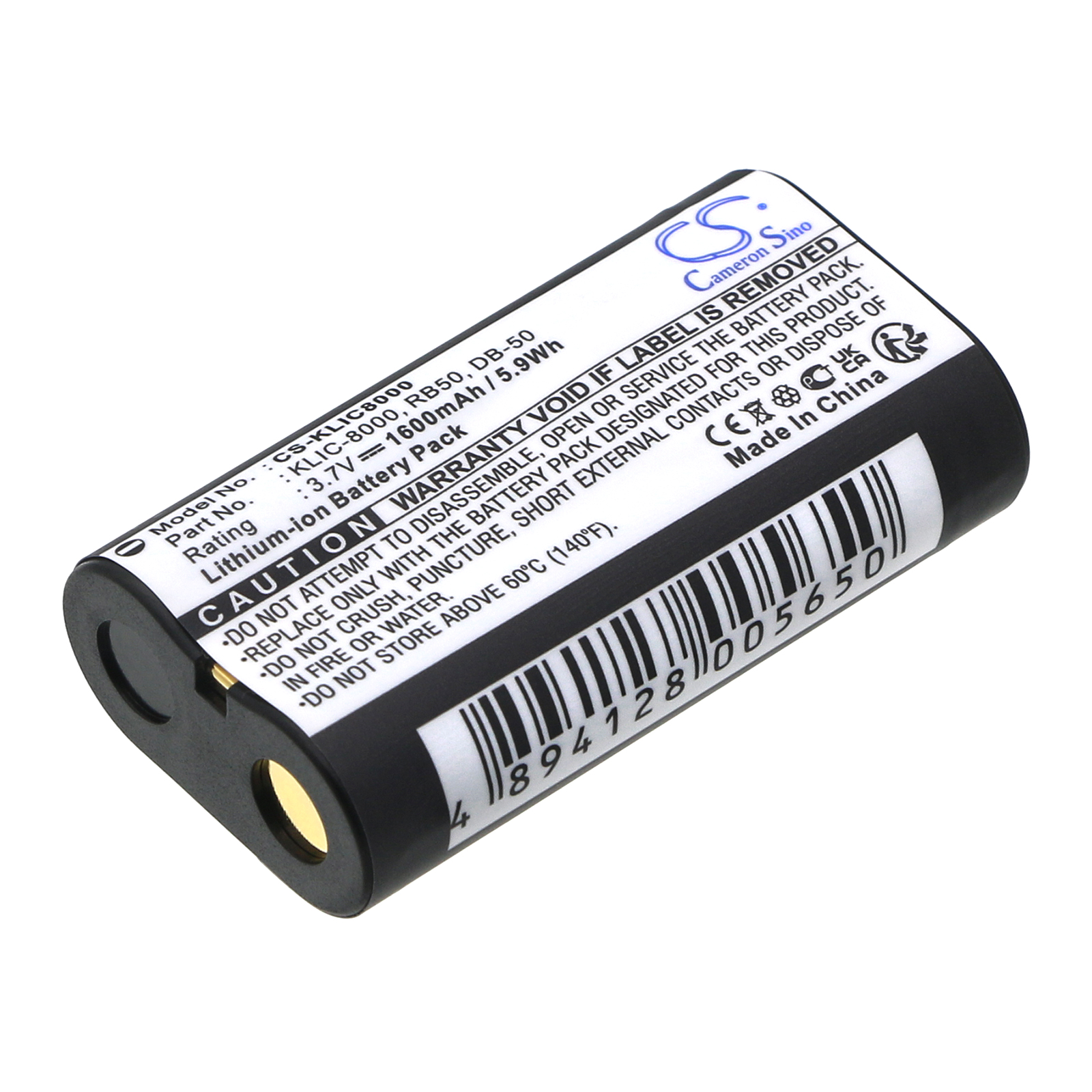 1600 mAh for JAY-tech Jay-Cam i4800