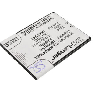 1800 mAh for KAZAM KATV45,KATV45-HSBH0014659
