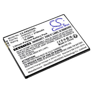 Replacement Battery for  Konrow EASY K55, Sweet 55, Li-Polymer 2700mAh