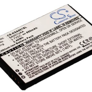 650 mAh for KDDI KY003UAA,SA001UAA