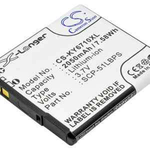 2050 mAh for Kyocera SCP-51LBPS