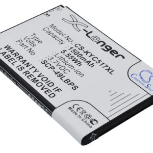 1500 mAh for Kyocera SCP-49LBPS