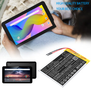 Replacement Battery for Logicom La tab 72, Polaroid MIDS747PXE, MIDS747PXE52, Li-Polymer 2800mAh