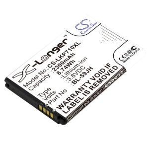 2300 mAh for LG BL-59JH,EAC61998401,EAC61998402,EAC62018401