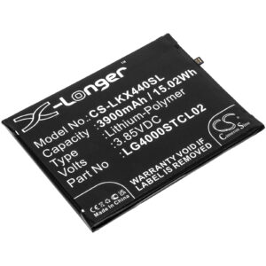 3900 mAh for LG LG4000STCL02