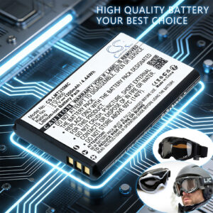 1200mAh Replacement Battery for Polaroid RL-6C, DVG-720E, Liquid Image Impact 365, Impact 367, Summit 335, Summit 337