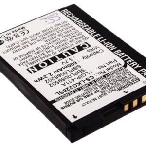 600 mAh for LG LGIP-411A,SBPL0088202,SBPL0089501,SBPL0089502
