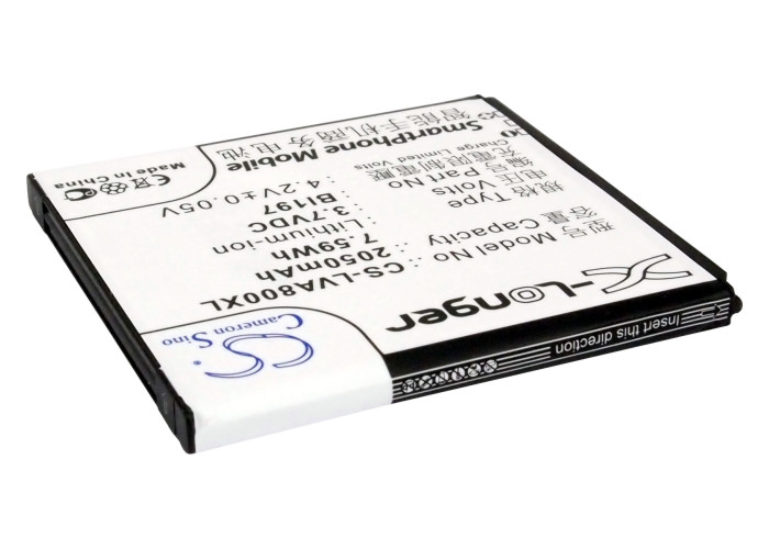 2050 mAh for Lenovo BL197
