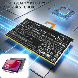 6800mAh Replacement Battery for Lenovo Pad 2024 TB331FC, Pad 2024 TB331FU, Tab M11, L23B2P31, L23C2P31, L23D2P31, L23L2P31, L23M2P31, SB18D95067, SB18E09198, SB18E23791