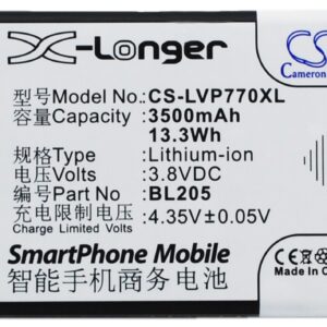 3500 mAh for Lenovo BL205