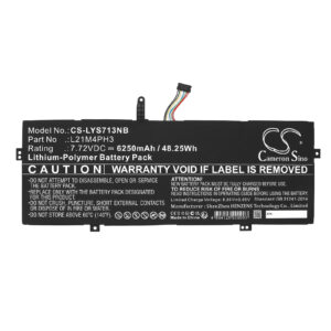 6250 mAh for Lenovo L21C4PH3,L21D4PH3,L21L4PH3,L21M4PH3